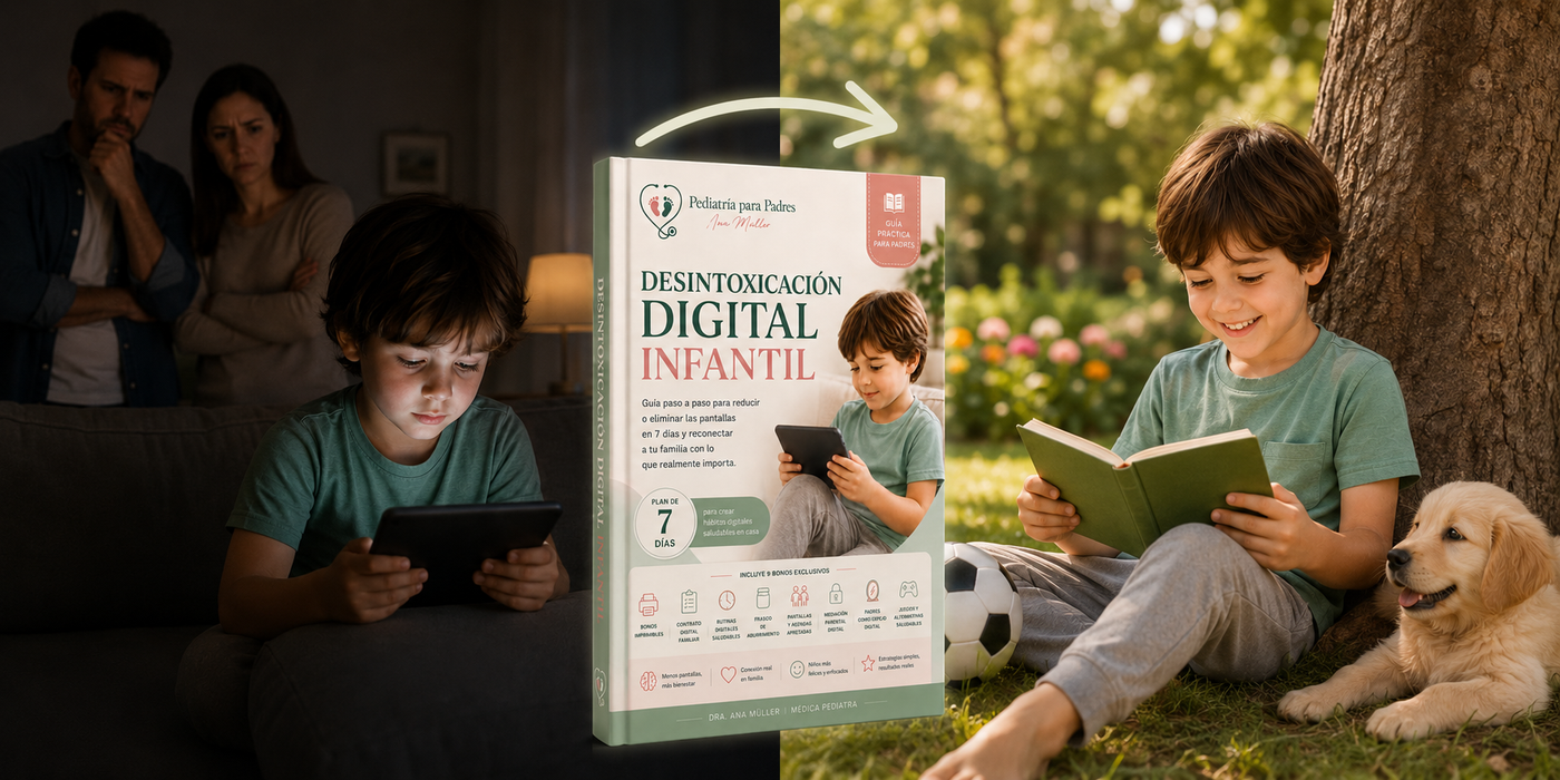 Antes y después - Desintoxicación Digital Infantil